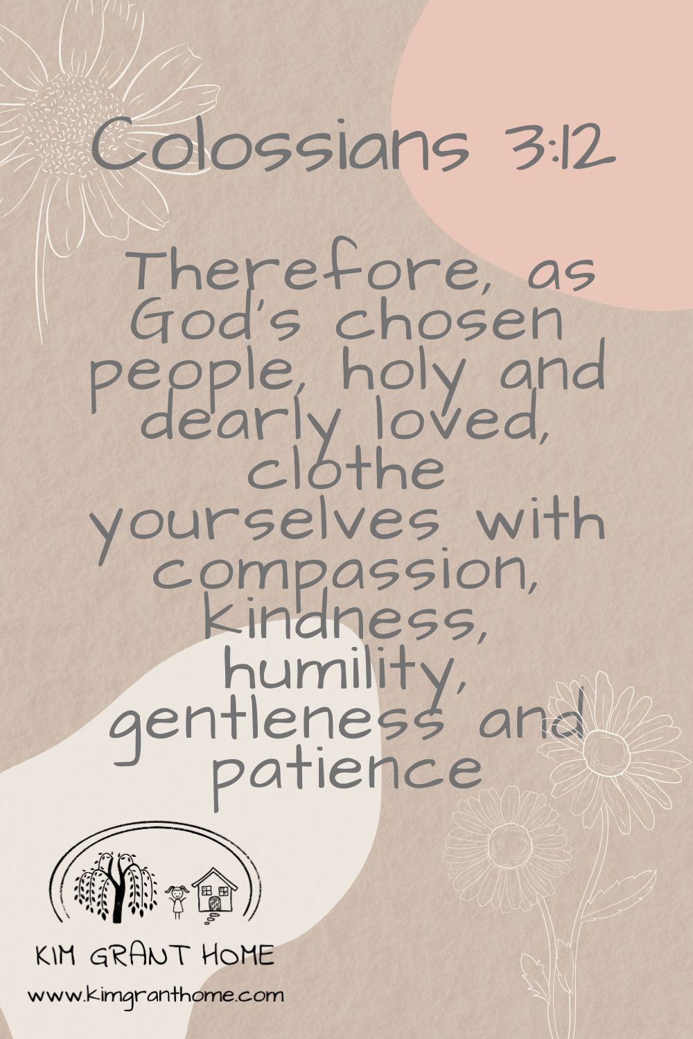 Pinterest pin Colossians 3:12