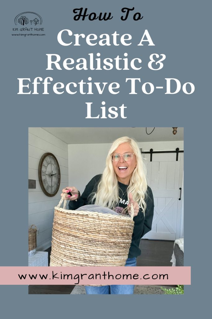How to create a realistic and effective to-do list